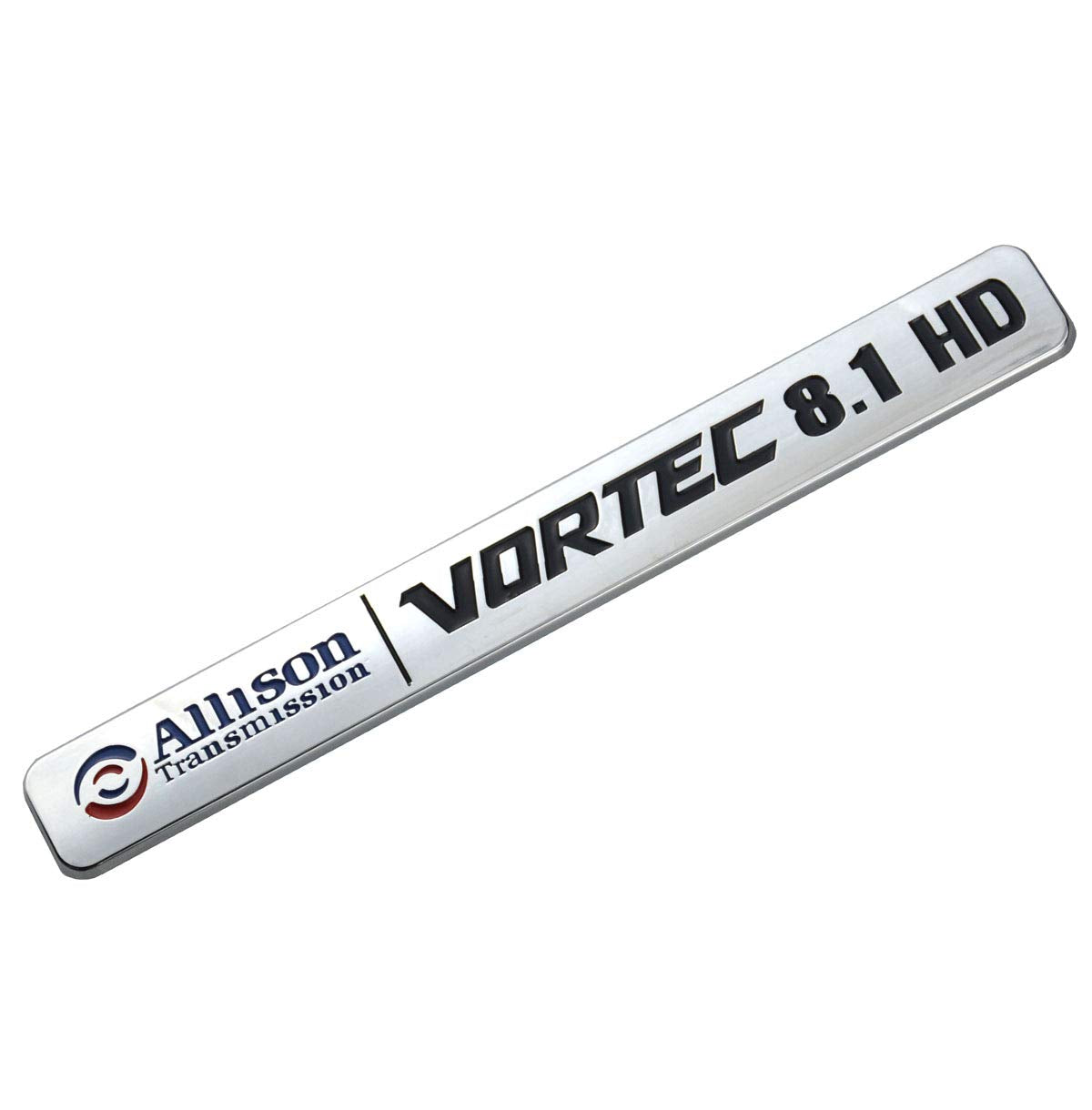 2 Pack Allison Transmission 8.1 Hd 8.1L Vortec Emblem Sticke Decals Badges Replacement For 2500Hd 3500Hd Gmc Silverado Sierra Tr