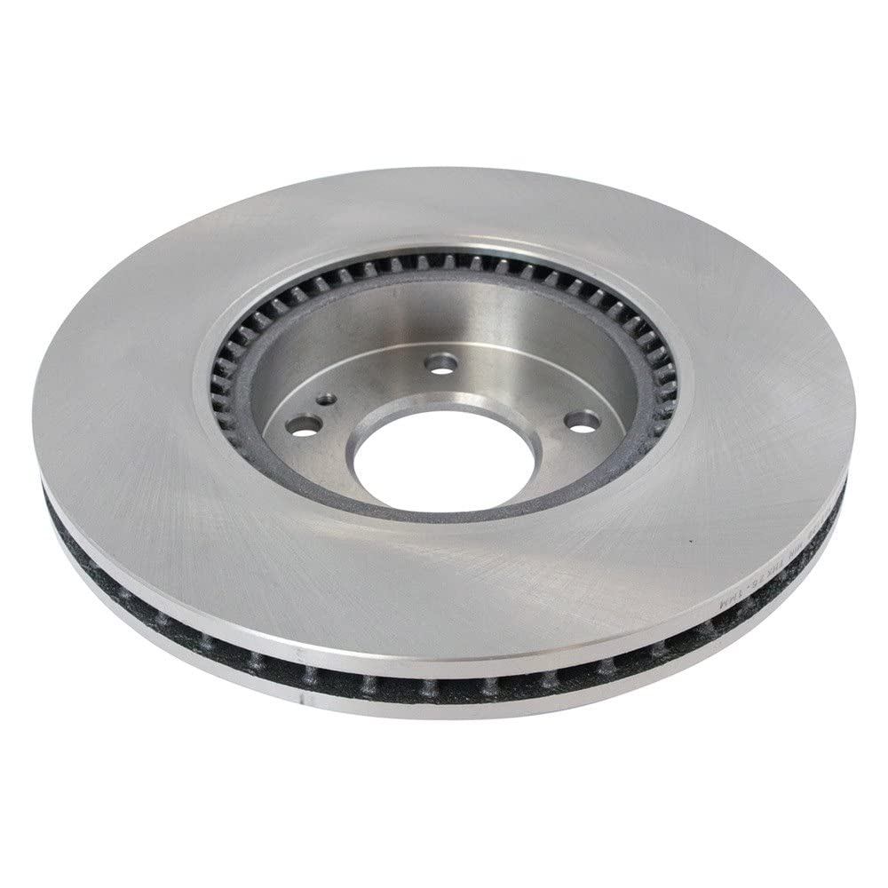 Trq Front Brake Rotors Set Vented Compatible With 2006-2016 Hyundai Sonata 2010-2015 Tucson 2013-2017 Veloster 2010-2013 Kia For