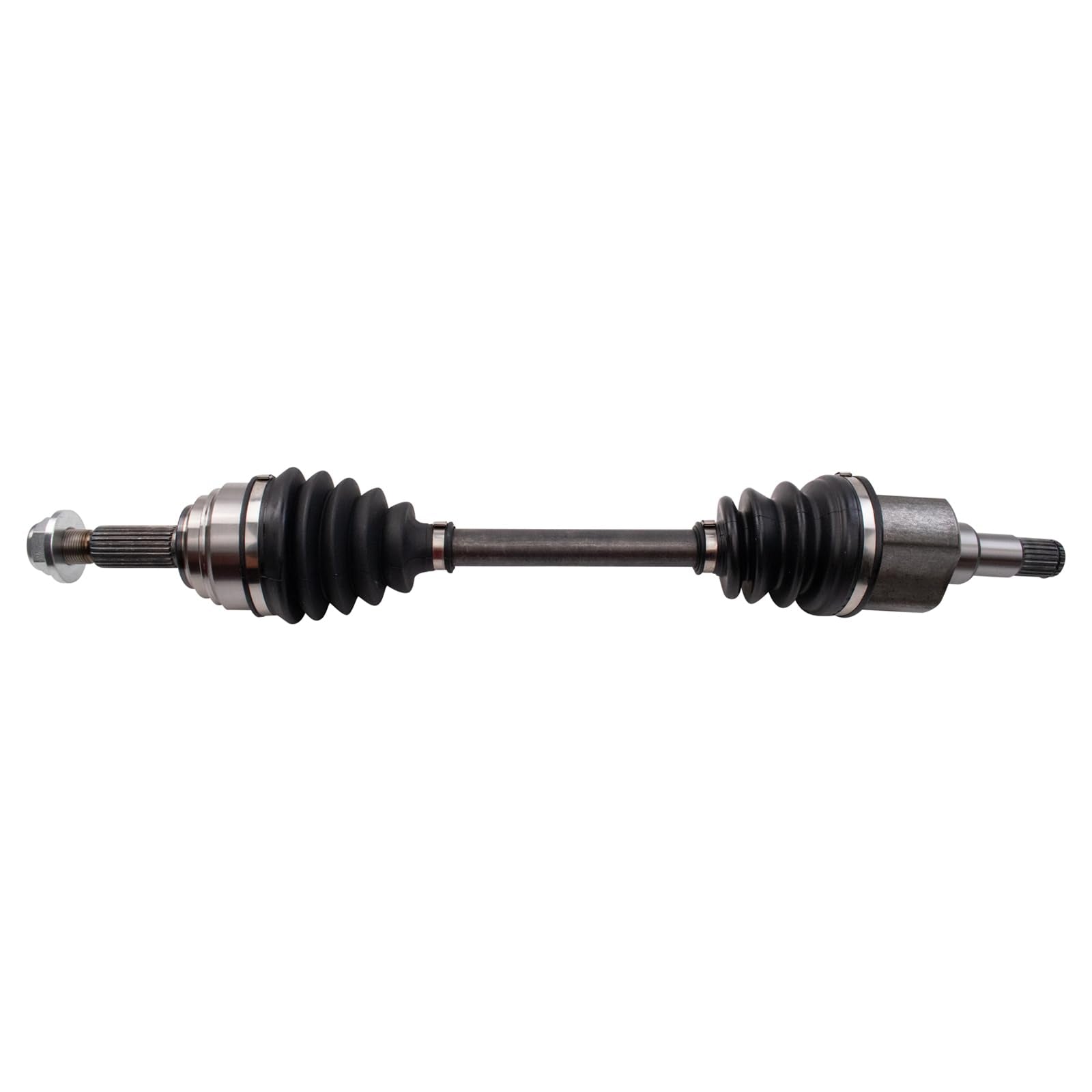 Trq Front Left Cv Axle Shaft Assembly Drivers Side Compatible With 11-18 Ford Fiesta