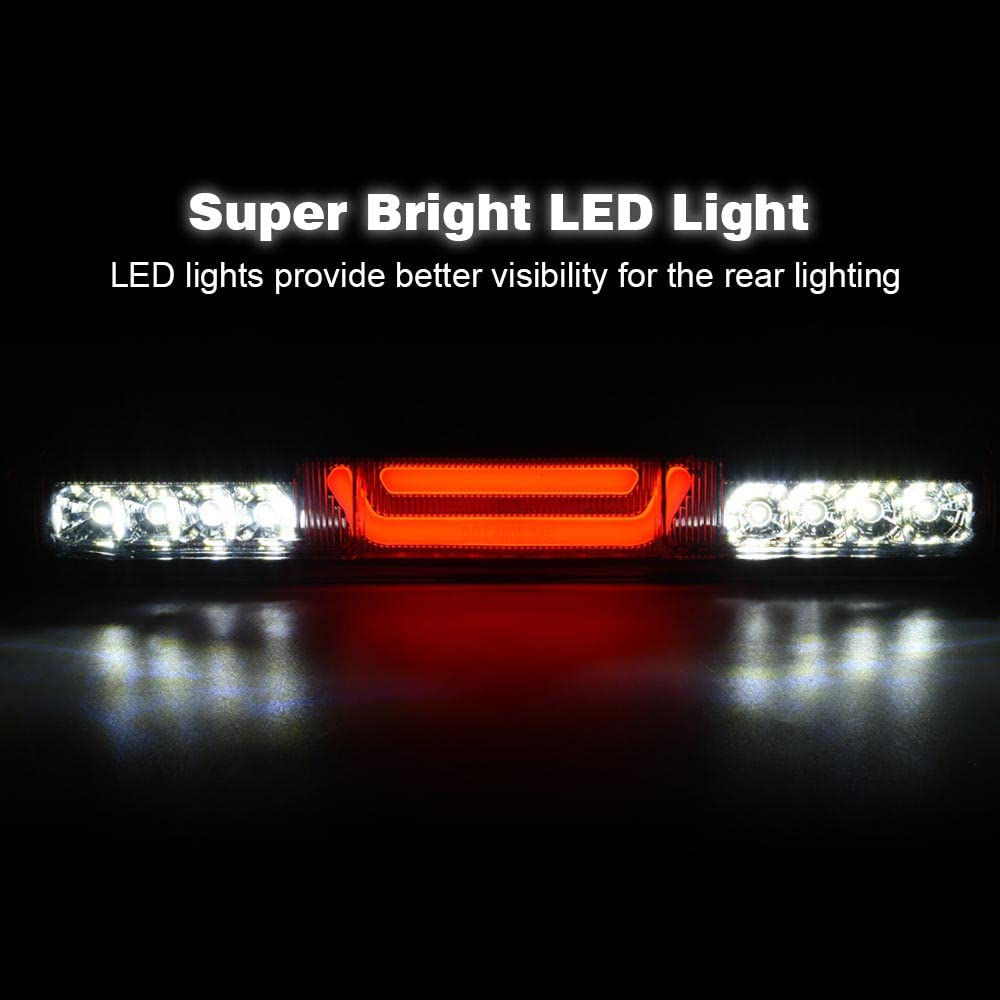 Grand Orange 3Rd Brake Light Led Compatible With Chevy Silverado 1999-2006/ Fit Gmc Sierra 1500 2500 3500 & Hd Rear Tail Cargo L