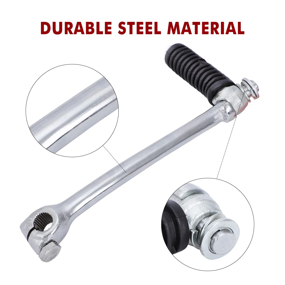 Motoparty Kickstart Lever Starter, For Honda Z50 Mini Trail C70 Ct70 Sl70 Xl70 Ct90 S90 St90 Cs90 Cs Sl St Ct 70 90 Kick Starter