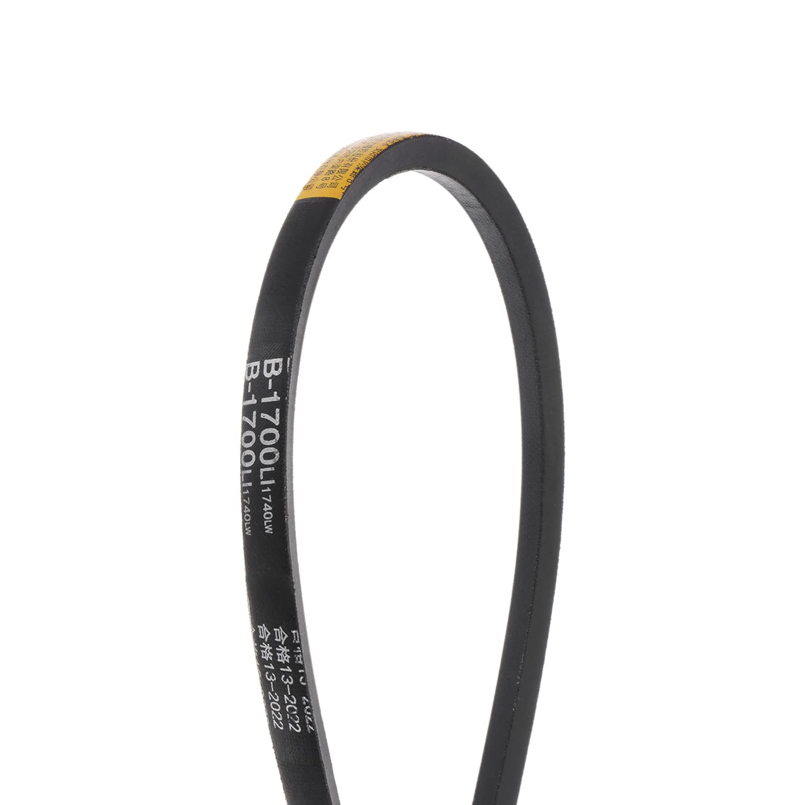 HARFINGTON 2pcs B-1700 V-Belts Drive Belt 1700mm Inner Girth Rubber for Power Transmission