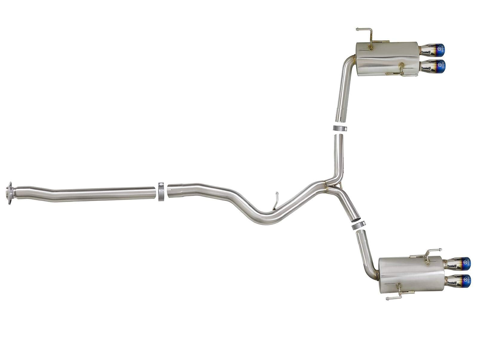 Afe Power Takeda 3 To 2-1/4 304 Stainless Steel Cat-Back Exhaust System