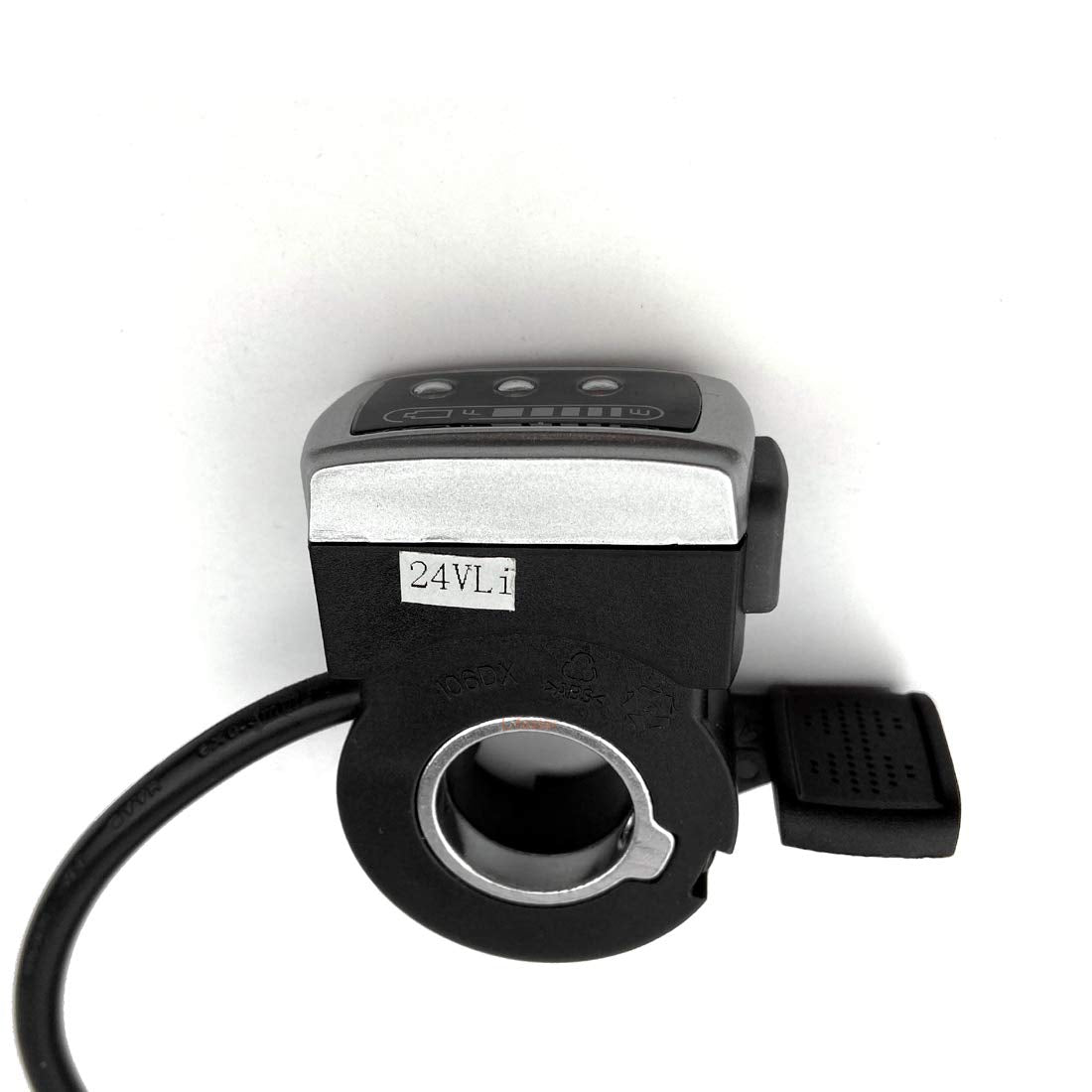 L-Faster 24V/36V/48V Bike Thumb Throttle Wuxing E-Bike Throttle Scooter Accelerator Vehicle Speed Controller (36V)