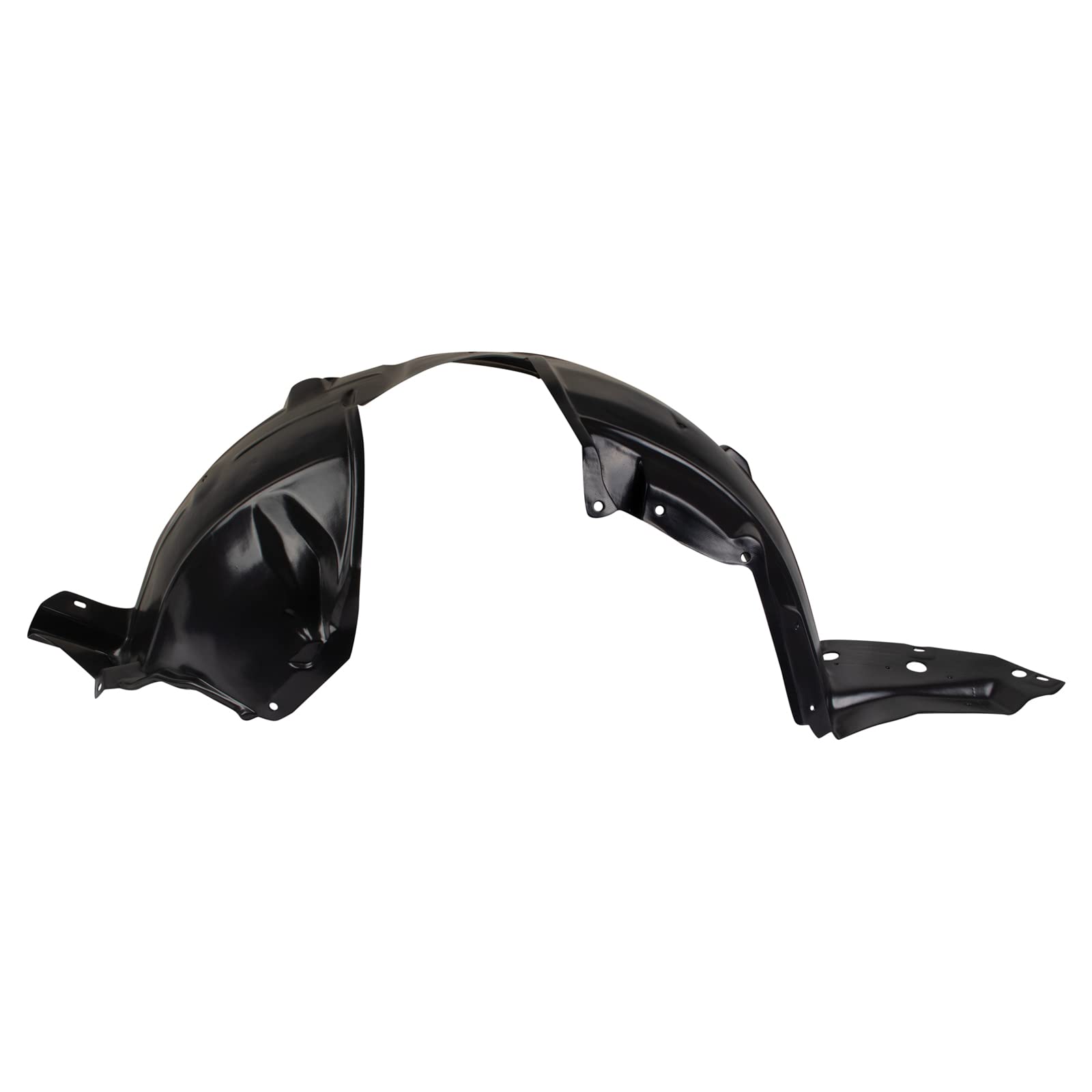 Trq Front Inner Fender Liner Set Compatible With 2007-2009 Nissan Sentra Ni1250134 Ni1251134