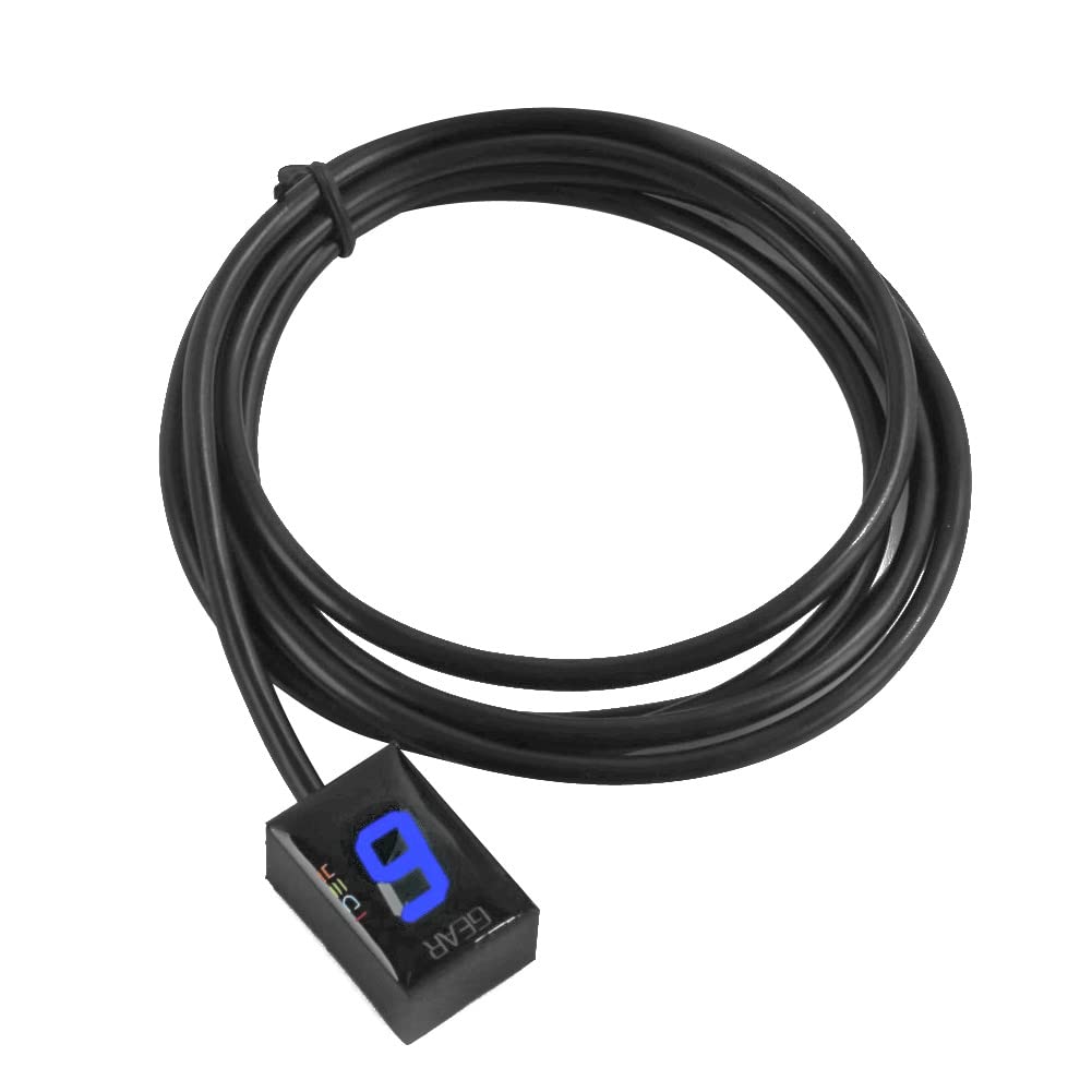 Idea Waterproof Motorcycle Gear Indicator For Honda Cb300F Cbr400R Cbr600Rr Fury Nc Motorcycle Gear Meter Led Digital Display Shift Lever Sensors