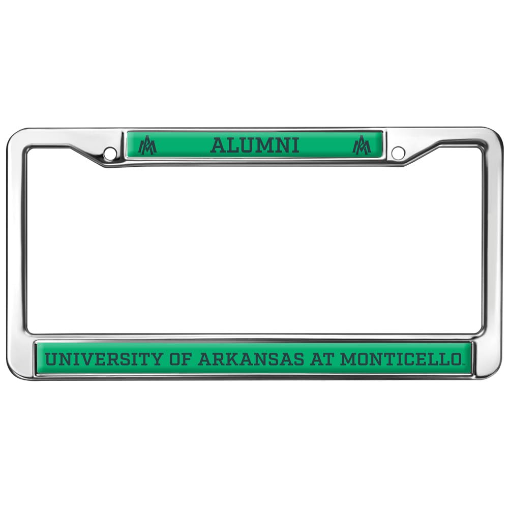 University of Arkansas at Monticello Alumni Full Size Standard License Plate Metal Frame
