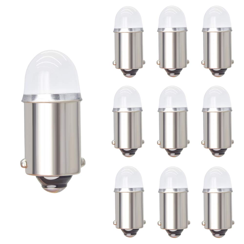 Yoper Ba9S 53 57 1895 64111 Led Light Bulb For Car 12V Yellow