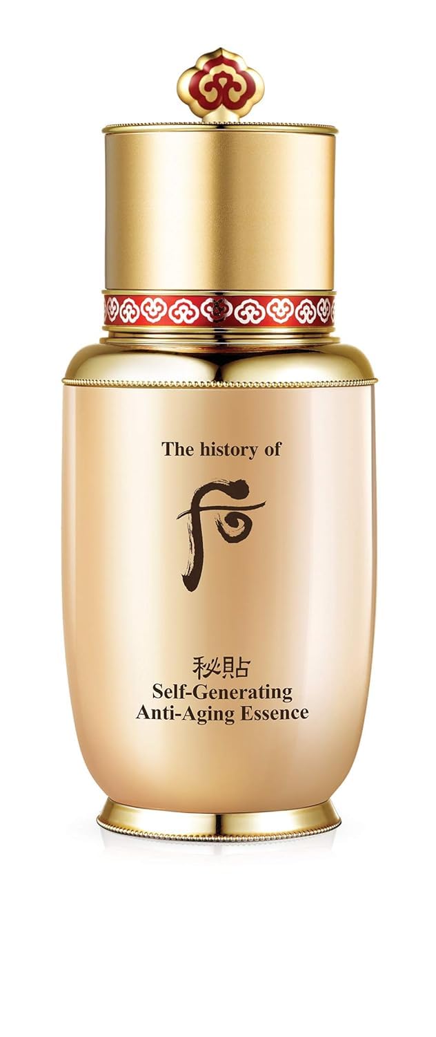 The History of Whoo Bichup Jasaeng Self-Generating Anti-aging Essence|One-Step Solution for Troubled Aging Skin & Wrinkle Improvement|Promote Self-regeneration of Rejuvenated Firm & Lifted Skin 90ml-New
