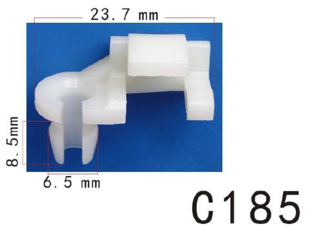 Autobahn88 Retainer Clip For Door Lock Rod, Compatible With Amc, Chrysler, Gm, Ford (Oem: 4003672R, 2945108R, 4658676, 16627328,