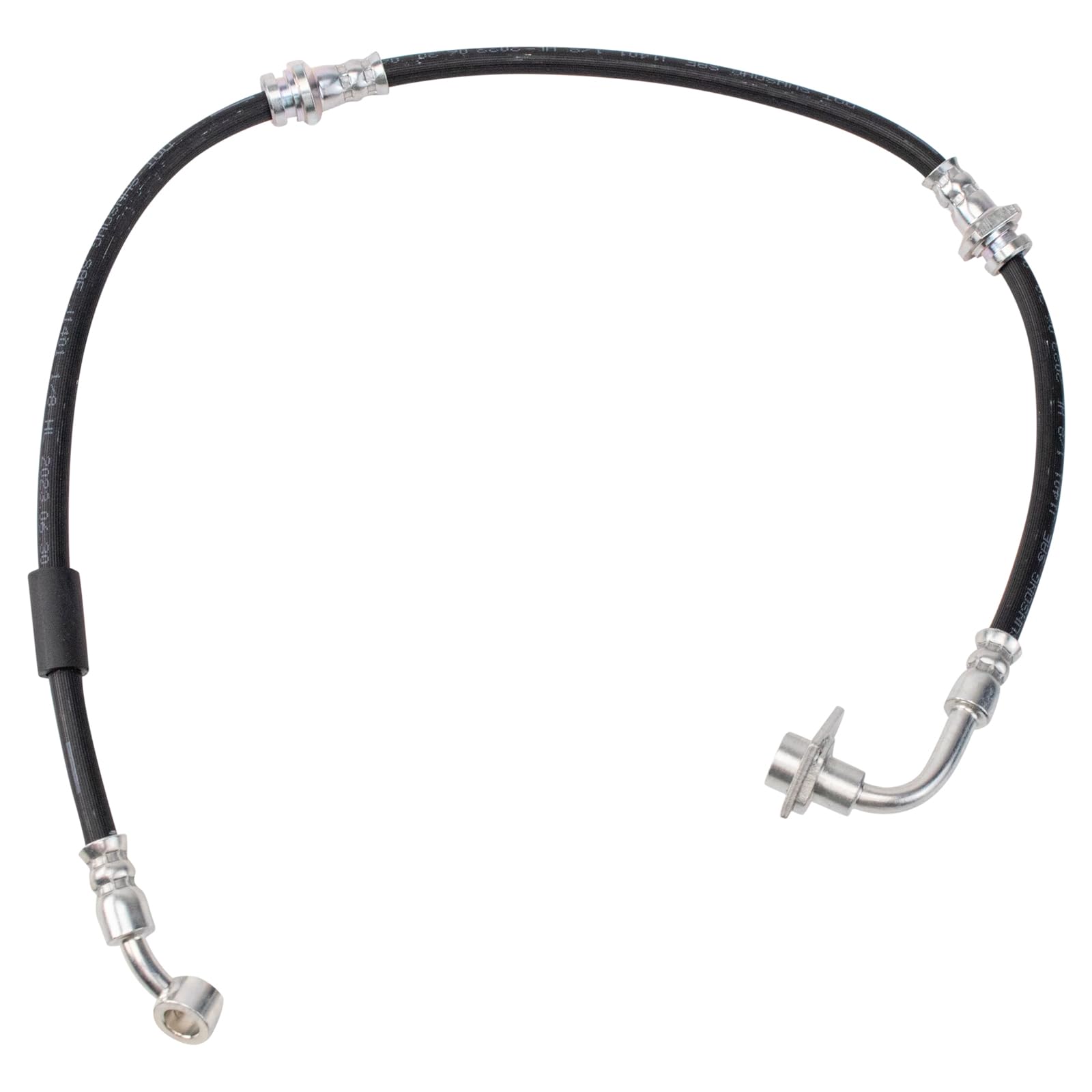 Trq Front Driver & Passenger Side Brake Hose Set Compatible With 1999-2004 Chevrolet Tracker 1999-2005 Suzuki Grand Vitara 2002-