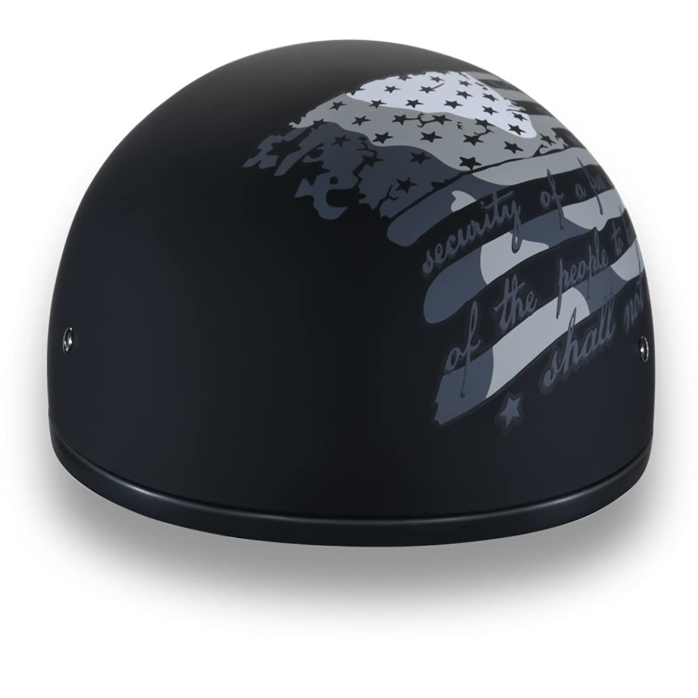 Daytona Helmets Half Skull Cap Motorcycle Helmet