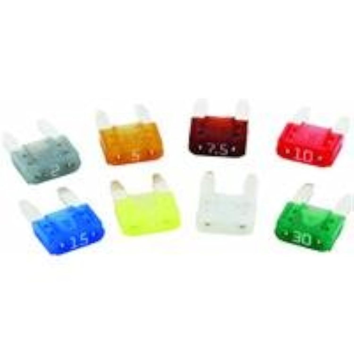Bussmann BP/ATM-A8-RP ATM Blade Fuse Assortment Emergency Pack, 8 Pack