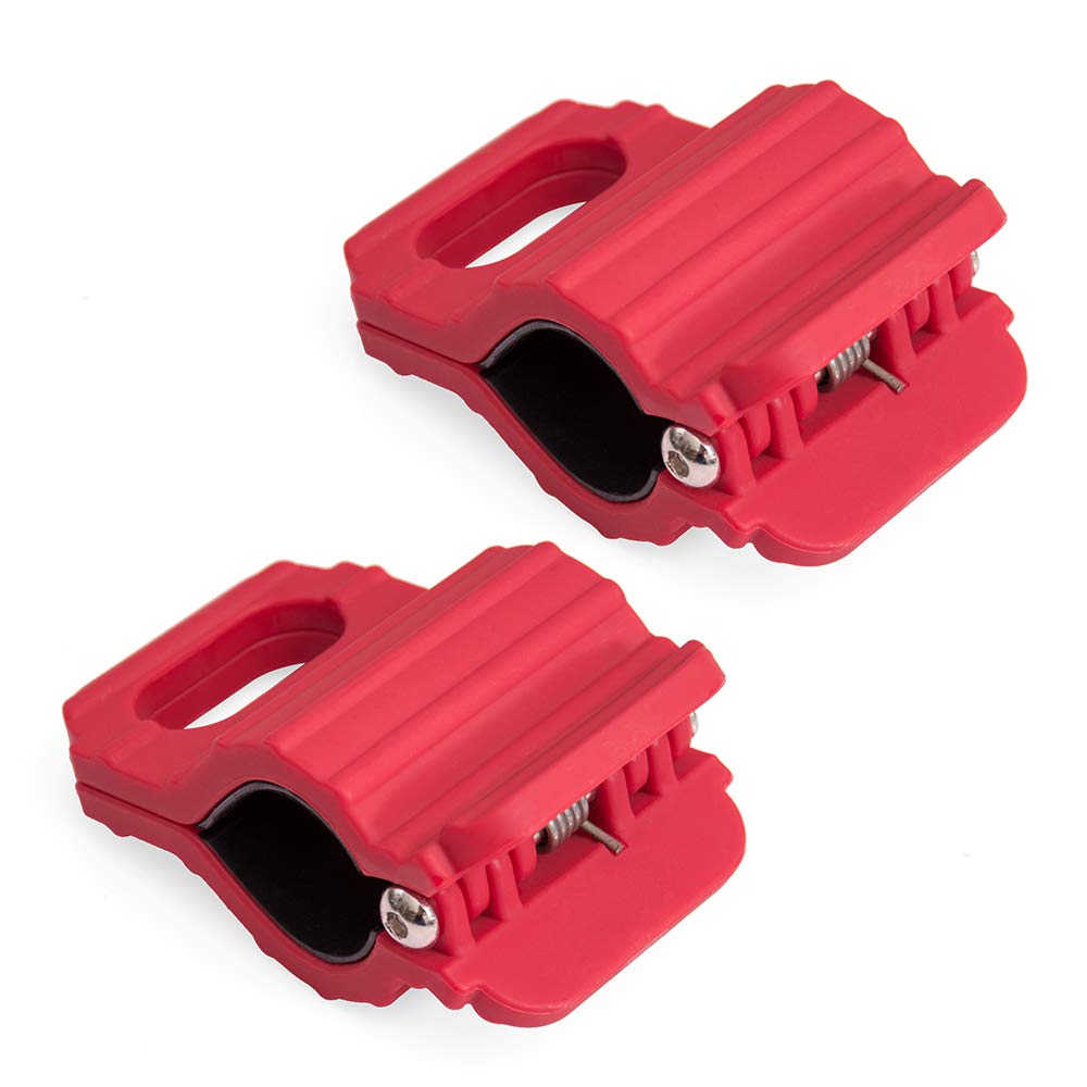 Moto4U Tie Down Clamp For Motorcycles/Atv/Utv/Jet Ski/Snowmobile In Red