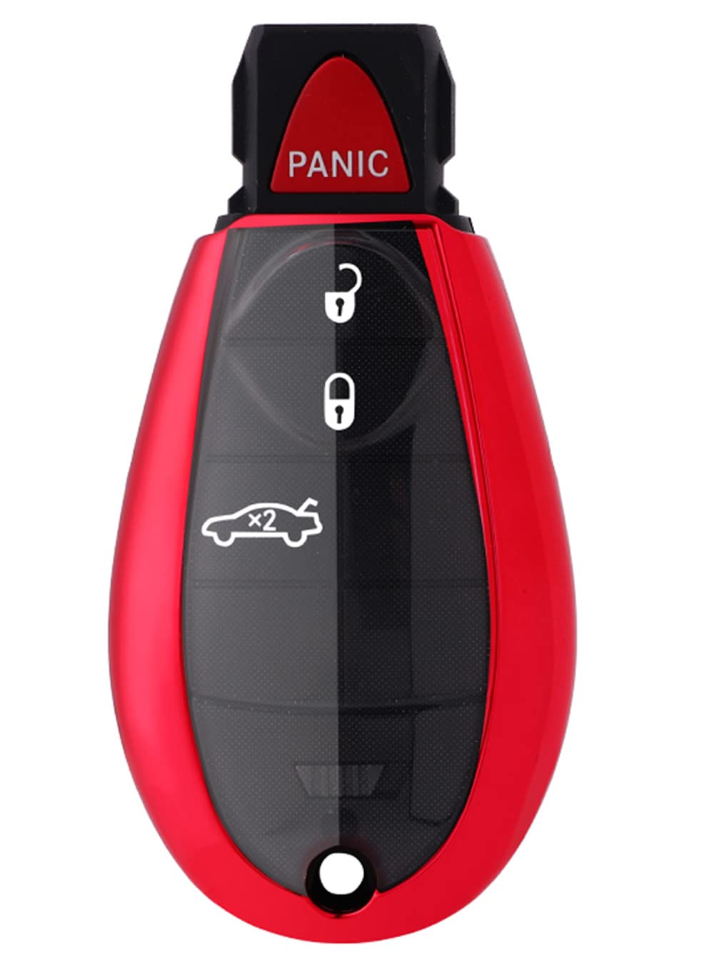 Horande TPU Protector Key Fob Cover Case fit for Dodge Ram 1500 2500 3500 GQ4-53T Grand Caravan Chrysler Town and Country Cherok