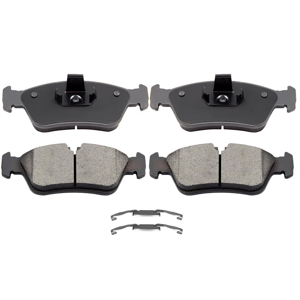 Eccpp D781-7649 4Pcs Front Ceramic Disc Brake Pad Set Fit For Bmw 318I 1992-1999,For 318Is 1992-1999,For 318Ti 1995-1999,For 320