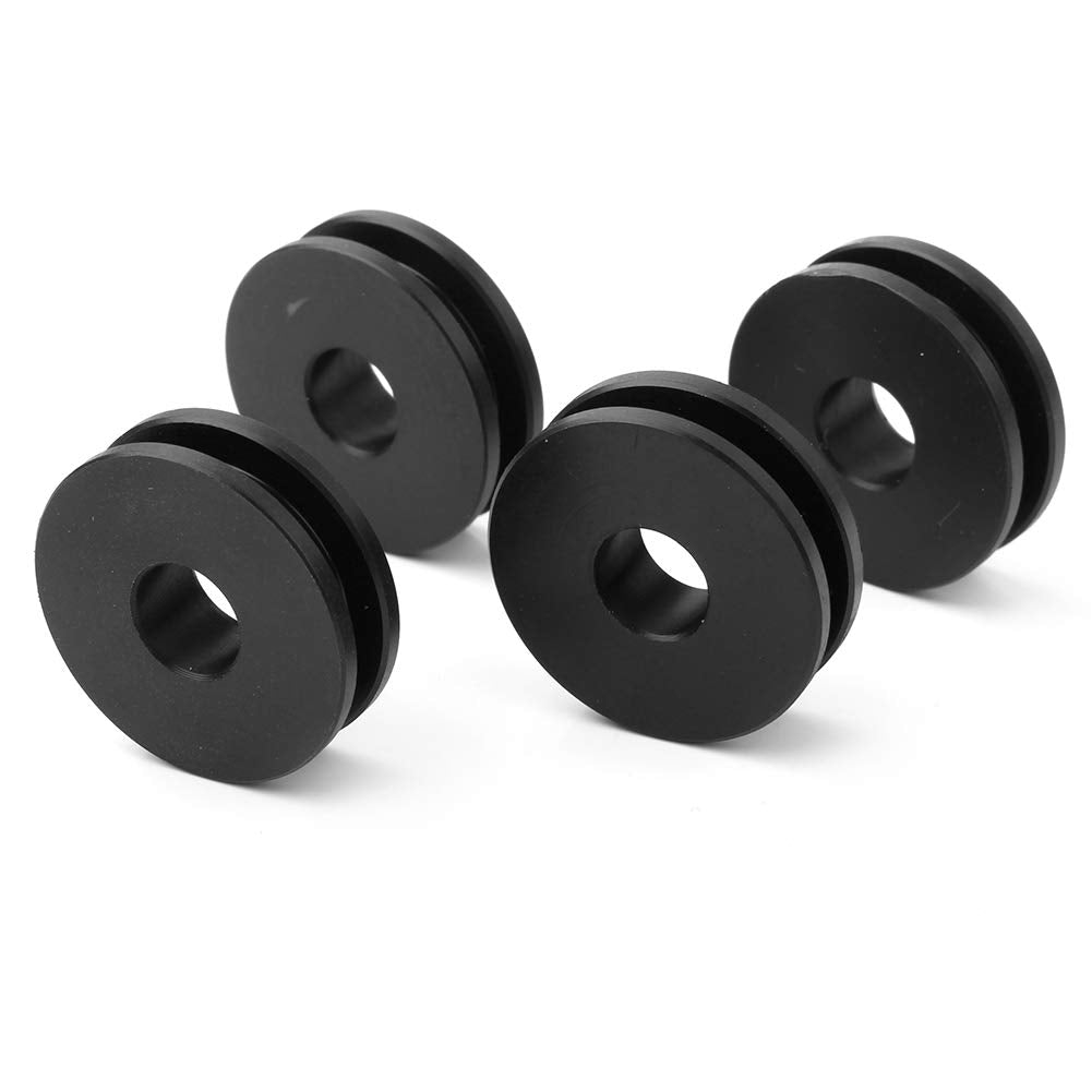 PLSUS Motorcycle Windshield Bushing Detachable Windscreen Mounting Kit For Harley Road King Heritage Softail