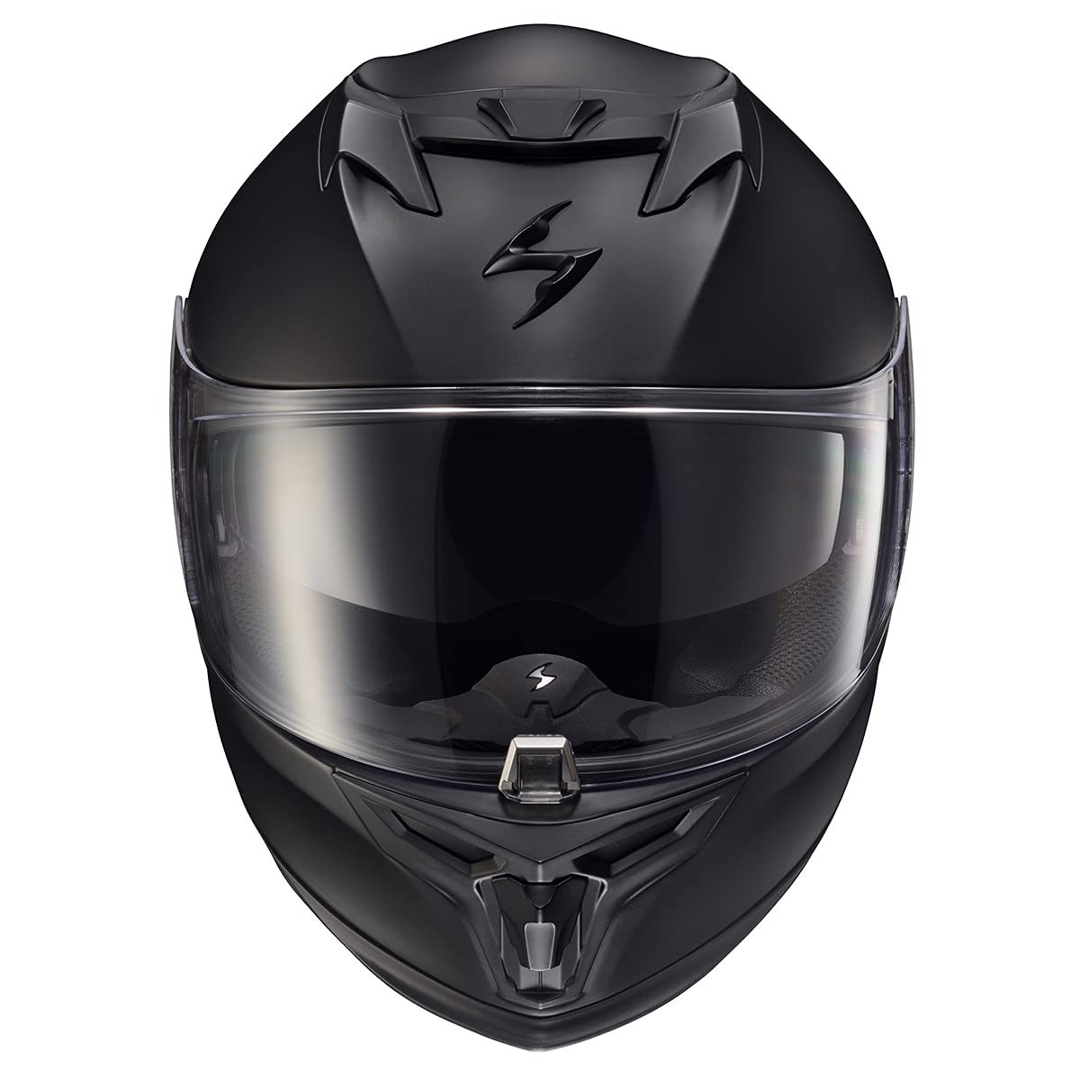 Scorpionexo T520 Full Face Dual Sport Motorcycle Helmet With Bluetooth Ready Speaker Pockets Dot Ece Solid (Gloss Black - Medium