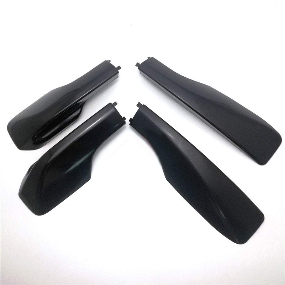 High Flying Car Accessories Black Roof Rack Rails End Cap Protection Cover Shell For Toyota Rav4 2001-2005
