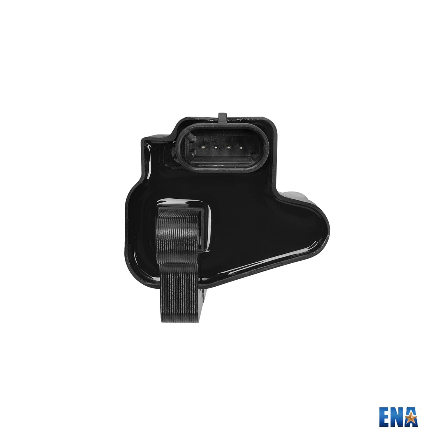 Ena Set Of 8 Square Ignition Coil 8 Platinum Spark Plug And Red Wire Set Compatible With Chevrolet Chevy Gmc Hummer Avalanche Sa