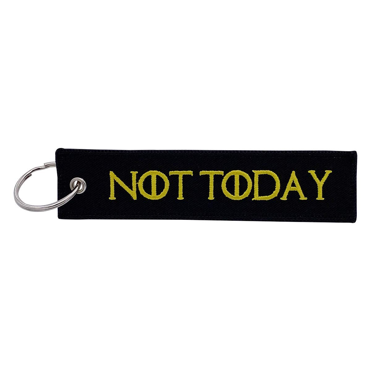 Boostnatics Keychain Tag For Motorcycles, Scooters, Bike, Cars, Backpacks, Gifts, & More (God Of Death (Black/Gold))