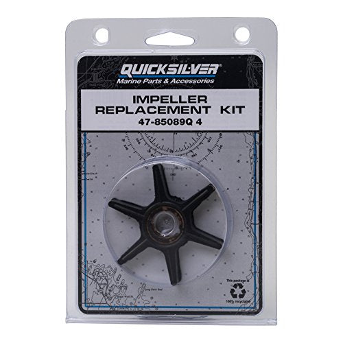 Quicksilver 85089Q4 Water Pump Repair Kit For Mercury And Mariner Outboards 15-25 Hp 2-Cycle Outboards