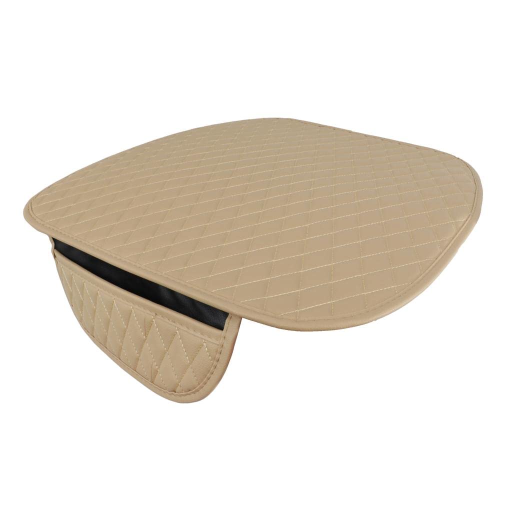 CLUB BOLLYWOOD Pack of 1 Universal Car Seat Cover Cushion Pad Mat Breathable Interior Beige | Motors | Parts & Accessories | Car