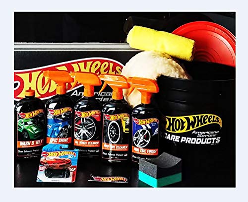 Hot Wheels Car Care Hwcbukit Collectors Bucket Wash Ki (1)