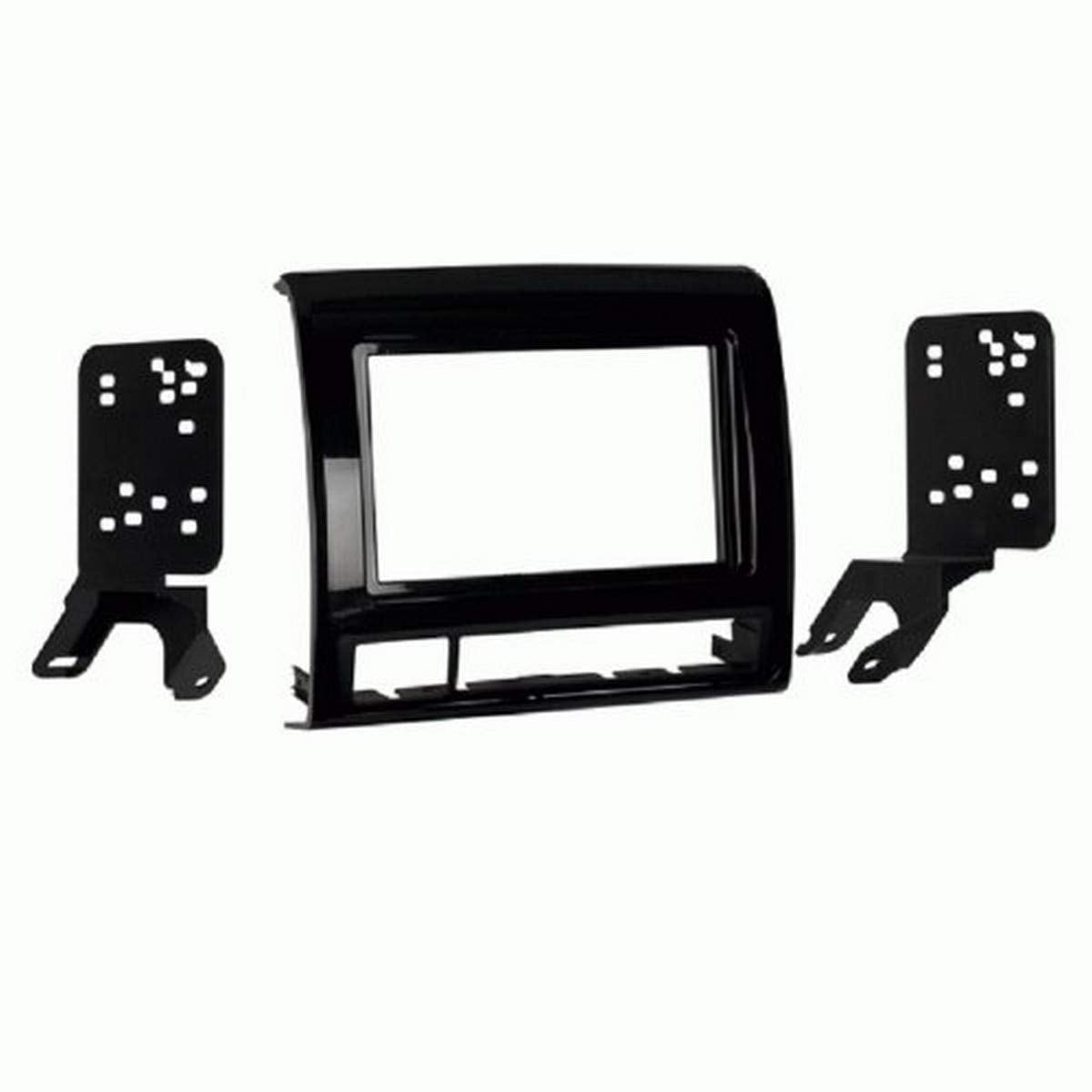 Metra 95-8235B Double Din Dash Installation Kit For 2012 Toyota Tacoma Vehicles (Black)