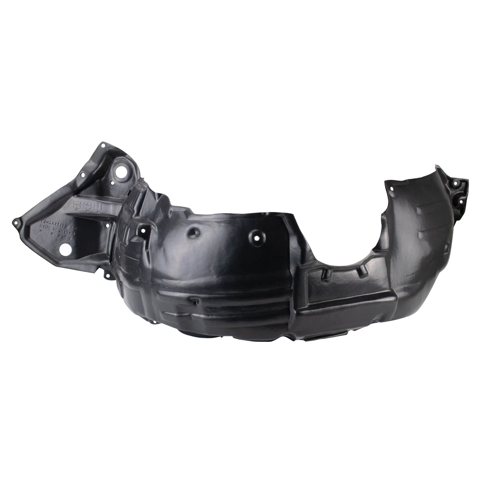 Trq Inner Fender Liner Set Compatible With 2014-2019 Toyota Highlander To1248194 To1249194