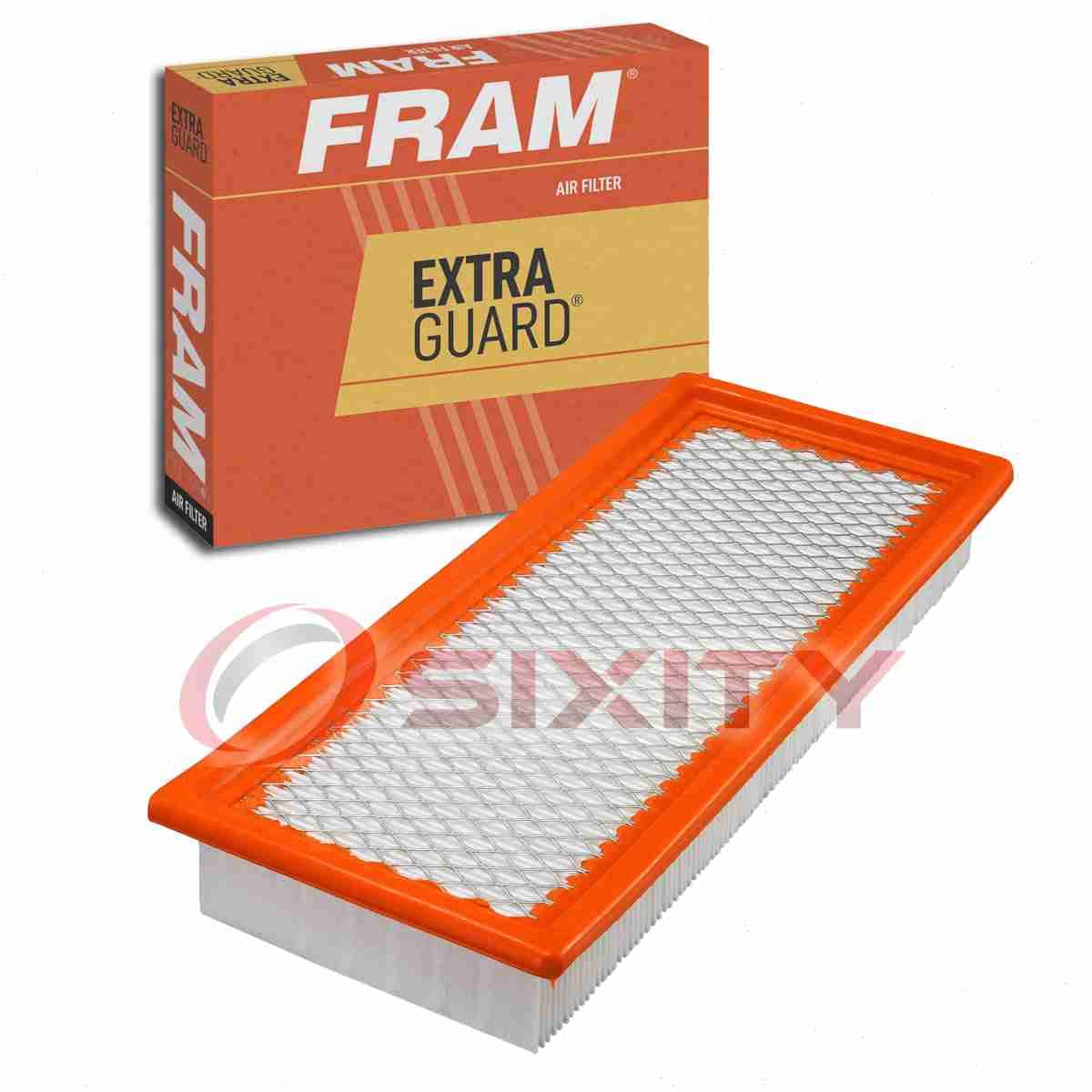 Fram Extra Guard Ca10170 Replacement Engine Air Filter For Select Ford And Mercury Models, Provides Up To 12 Months Or 12,000 Miles Filter Protection