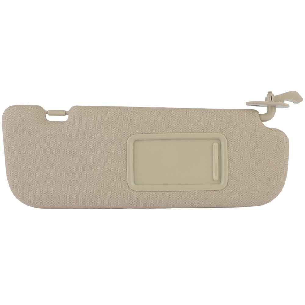 Scitoo Beige Right Passenger Side Sun Visor Compatible For Hyundai Elantra 2011-2015, Car Sun Visor Without Sunroof Without Ligh