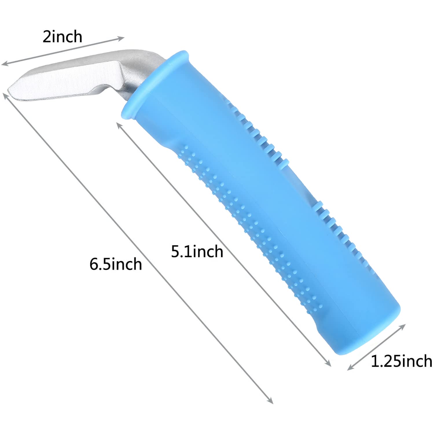 Valorcielo Auto Cane Portable Vehicle Support Handle,Blue Car Door Assist Bar,Supports Up To 300 Pounds