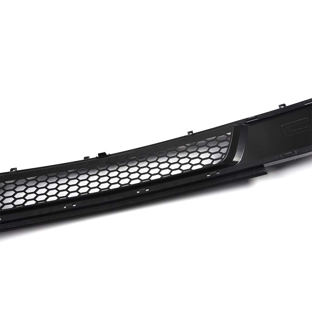 PIT66 Honeycomb Style Lower Grille for 2018-2021 Ford Mustang, Black Plastic