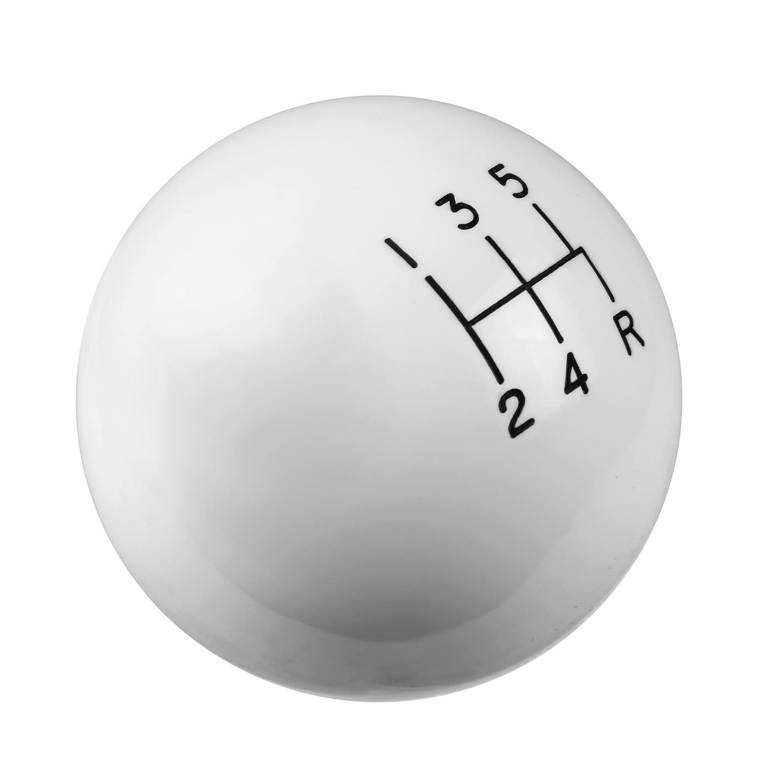 Hurst 1630014 White 5-Speed Classic Shifter Knob