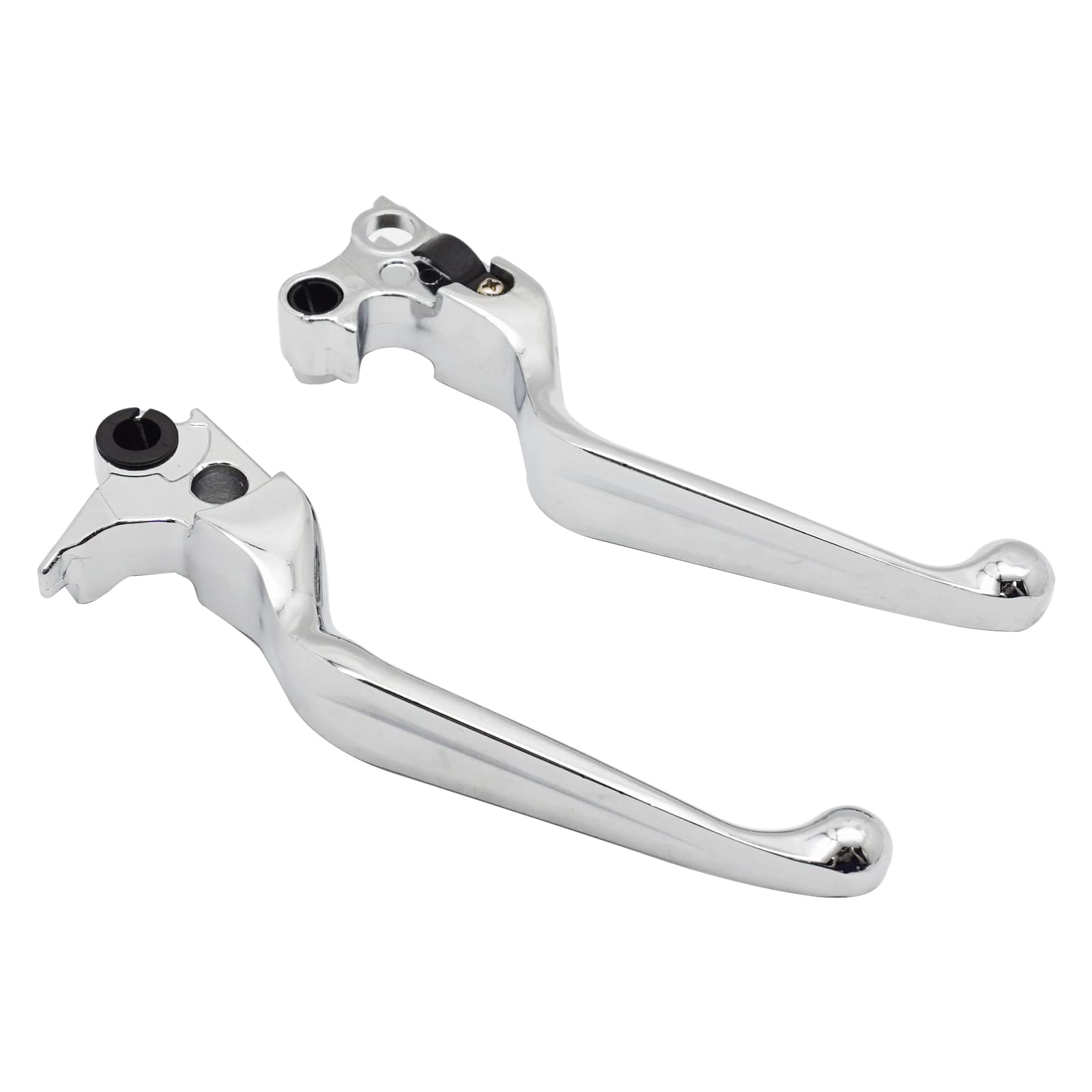 M Mati Black Brake Clutch Lever For Harley Davidson Sportster 883 1200 Softail Road King Dyna Electra Glide Street Bob Night Train Fat Boy