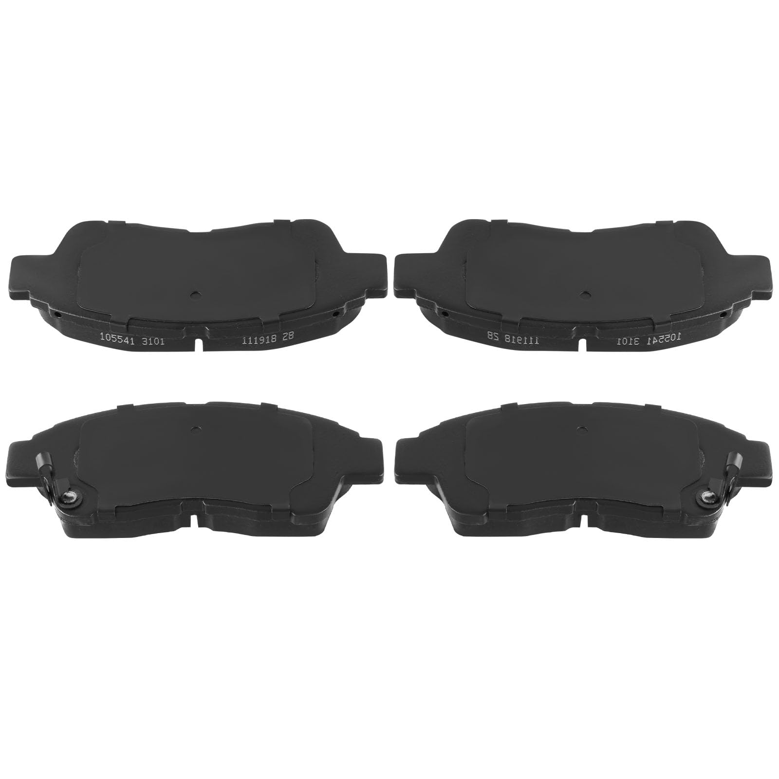 Automuto 4Pcs Front Semi-Metallic Disc Brake Pads Set D562 For Geo Prizm 1993-1997, For Toyota Camry 1992-2001, Celica 1994-1997