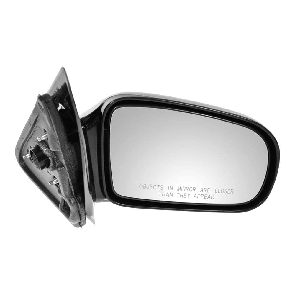 Trq Right Mirror Manual Passenger Side Compatible With 1995-2005 Chevrolet Cavalier Pontiac Sunfire Gm1321148
