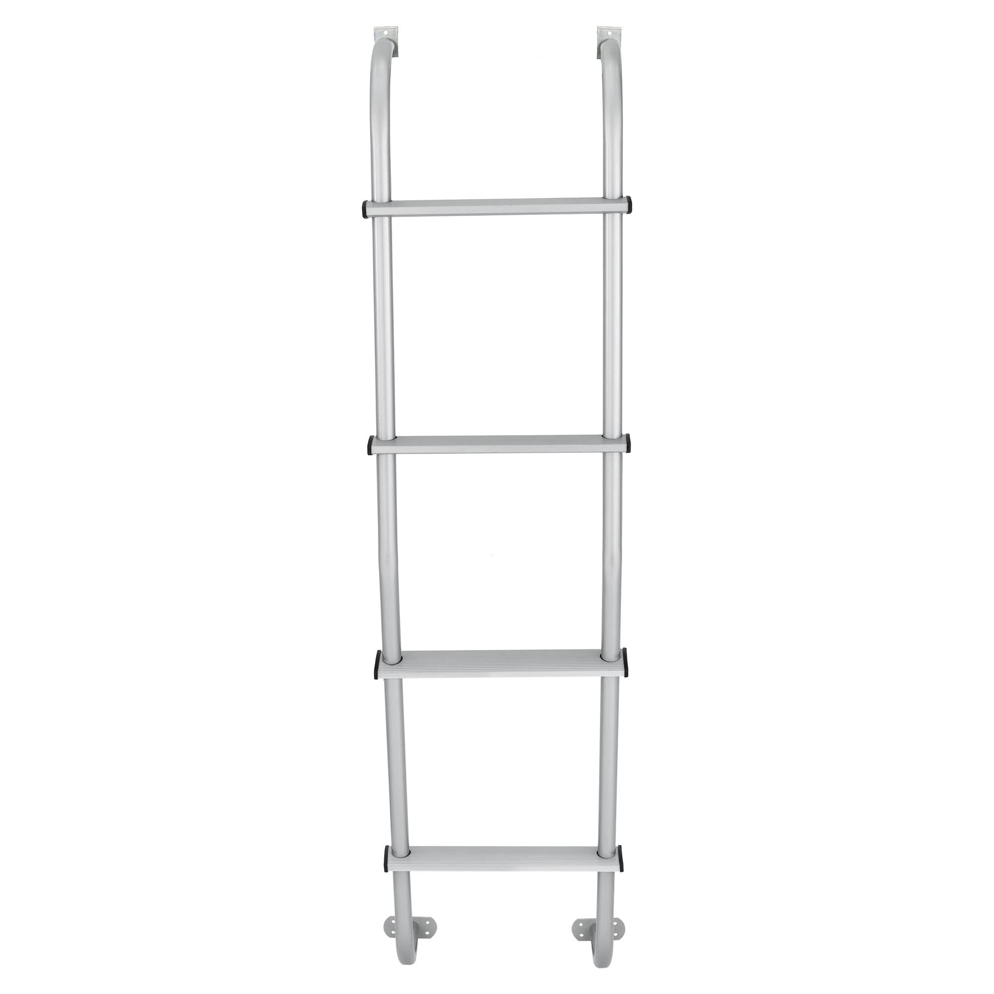 RecPro Universal Van Ladder 52 | 250lb Weight Capacity | Made in USA | Silver