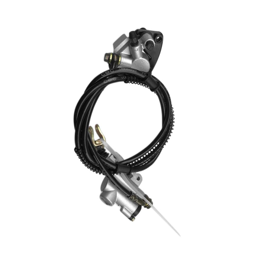 Zhuotop 29Inch Rear Axle Assembly Wheel Hub Set, Wheel Tires With Rim & Brake Assembly And T8F Chain Suitable For Diy Go Kart Qu