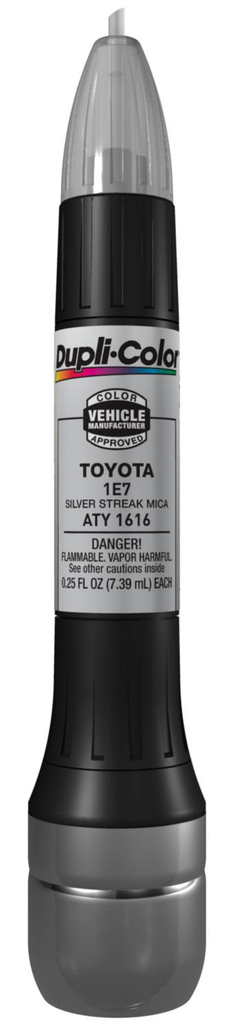 Dupli-Color Aty1616 Scratch Fix All-In-1 Exact-Match Automotive Touch-Up Paint - Toyota Silver Streak Mica - 0.25 Oz. Paint Pen,