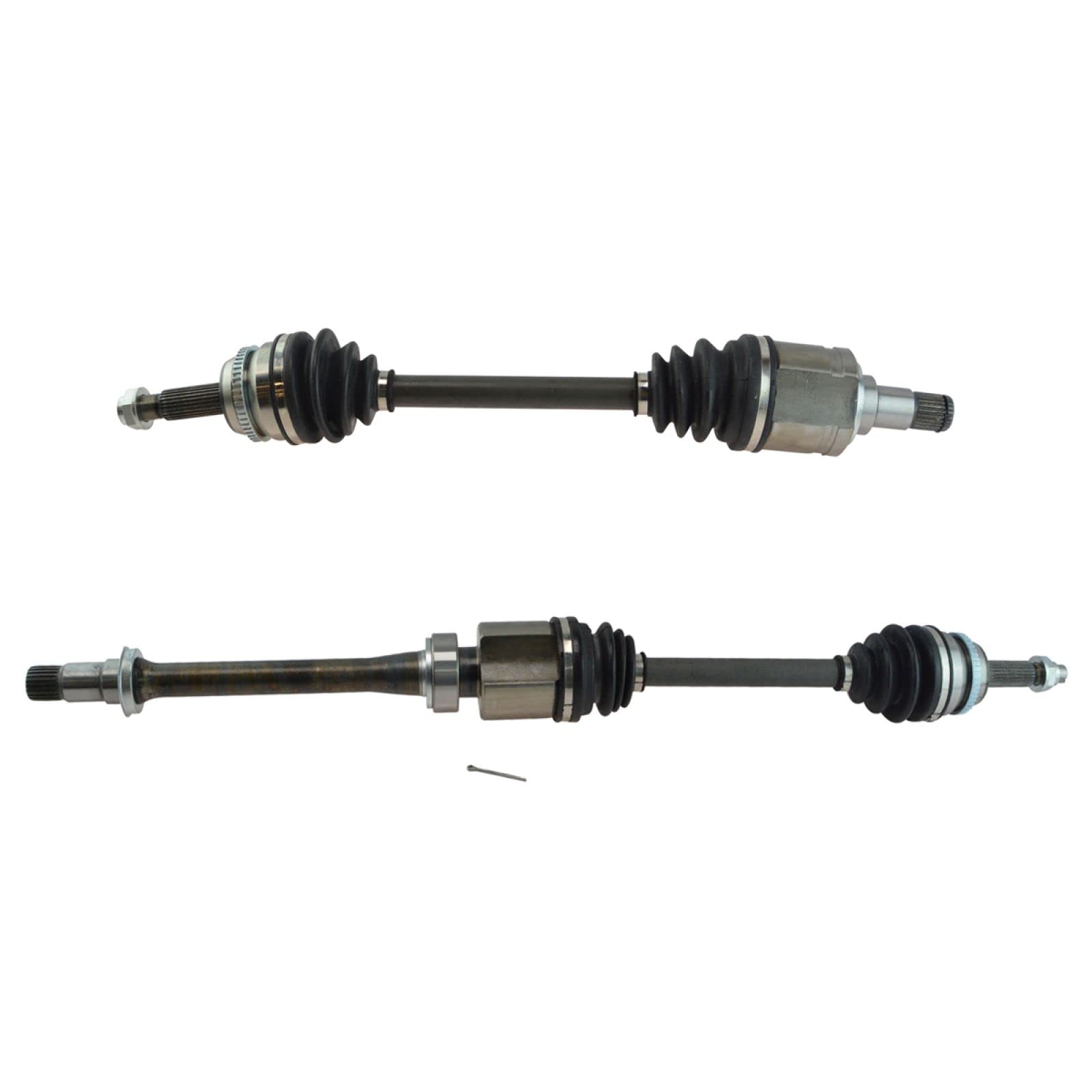 Trq Front Cv Axle Shaft Assembly Set Compatible With 2002-2009 Toyota Camry 2001-2007 Highlander 2004-2008 Solara