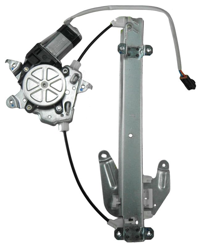 Trq Rear Right Power Window Regulator & Motor Assembly Passenger Side Compatible With 1996-1999 Infiniti I30 1995-1999 Nissan Ma