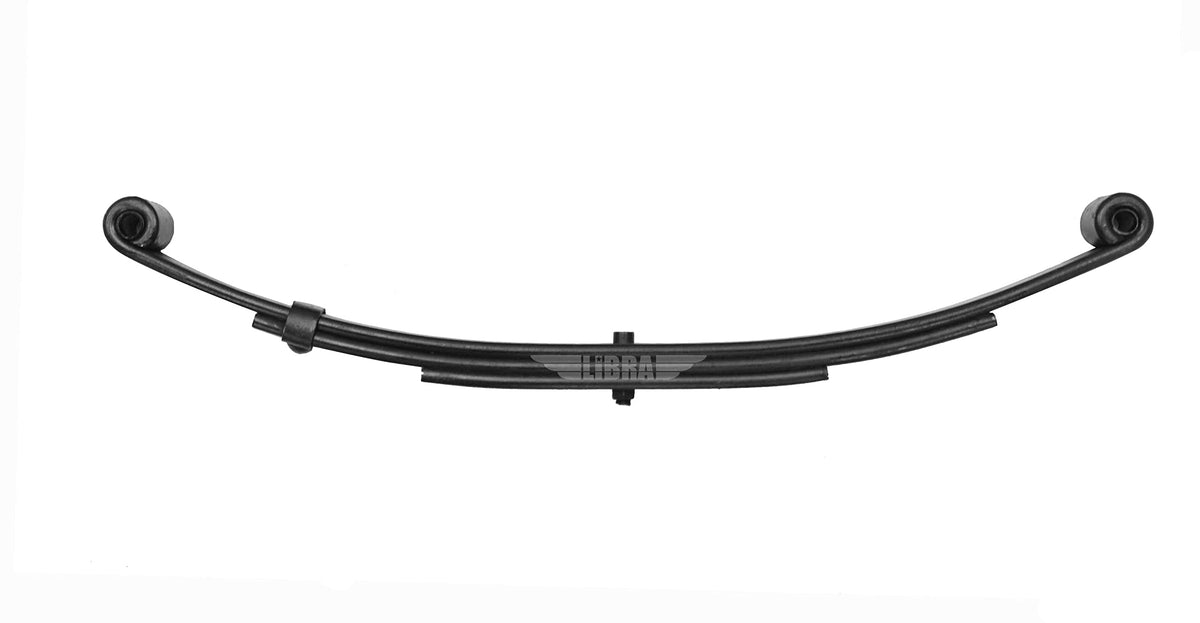 Libra Trailer Leaf Spring 3 Leaf Double Eye 1250Lbs Cap For 2500Lbs Axle 