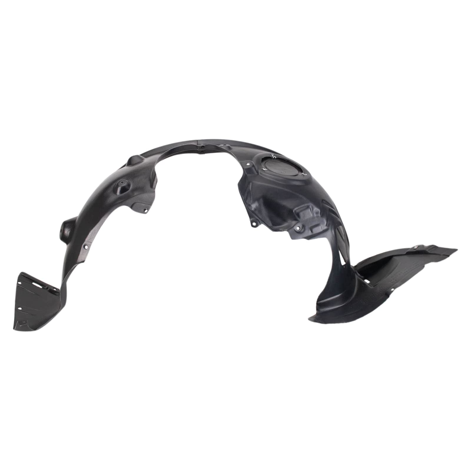 Trq Front Inner Fender Liner Set Compatible With 2014-2021 Mini Cooper Mc1248106 Mc1249106