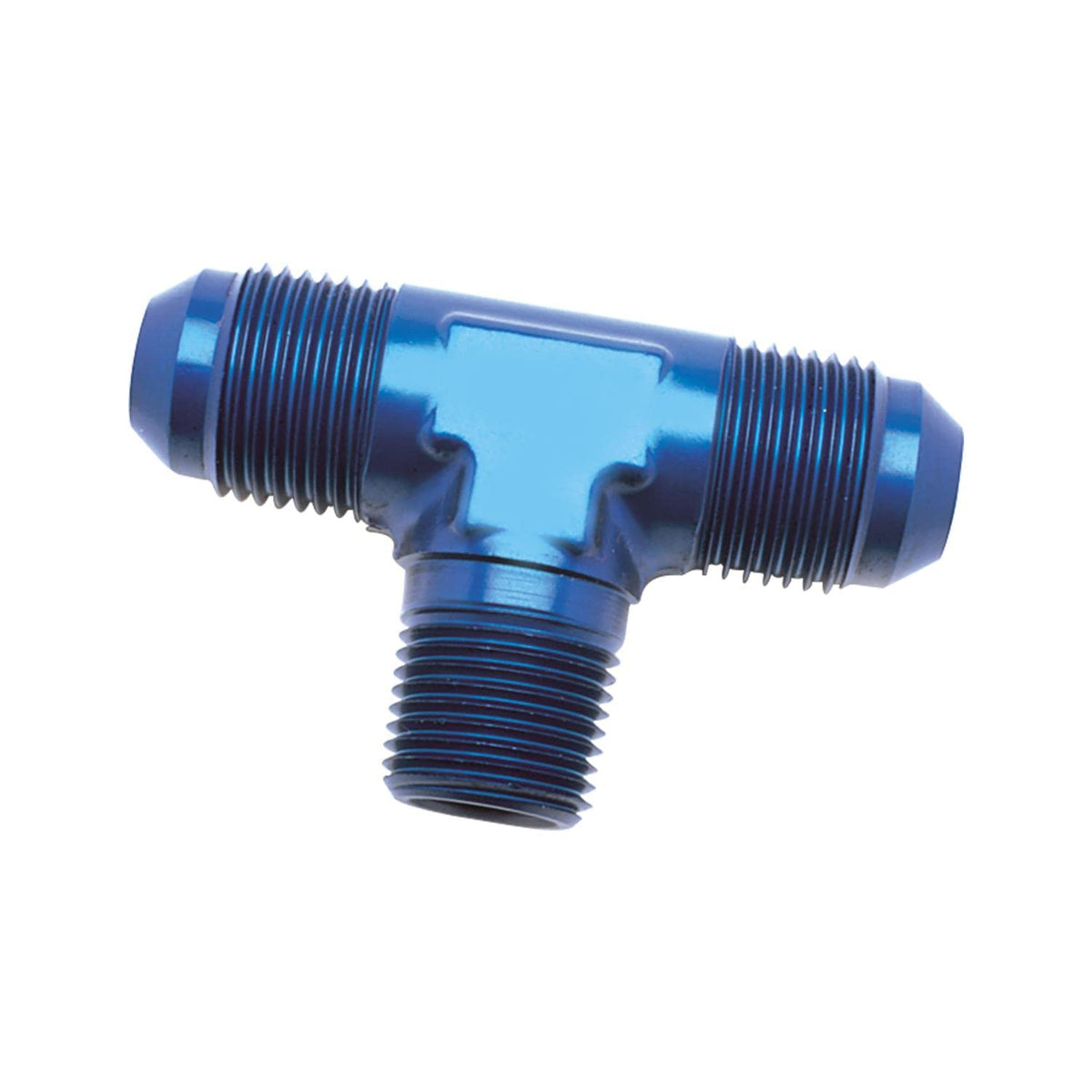 -6Anx1/4 Nptf Blk Flar To Pipe Tee