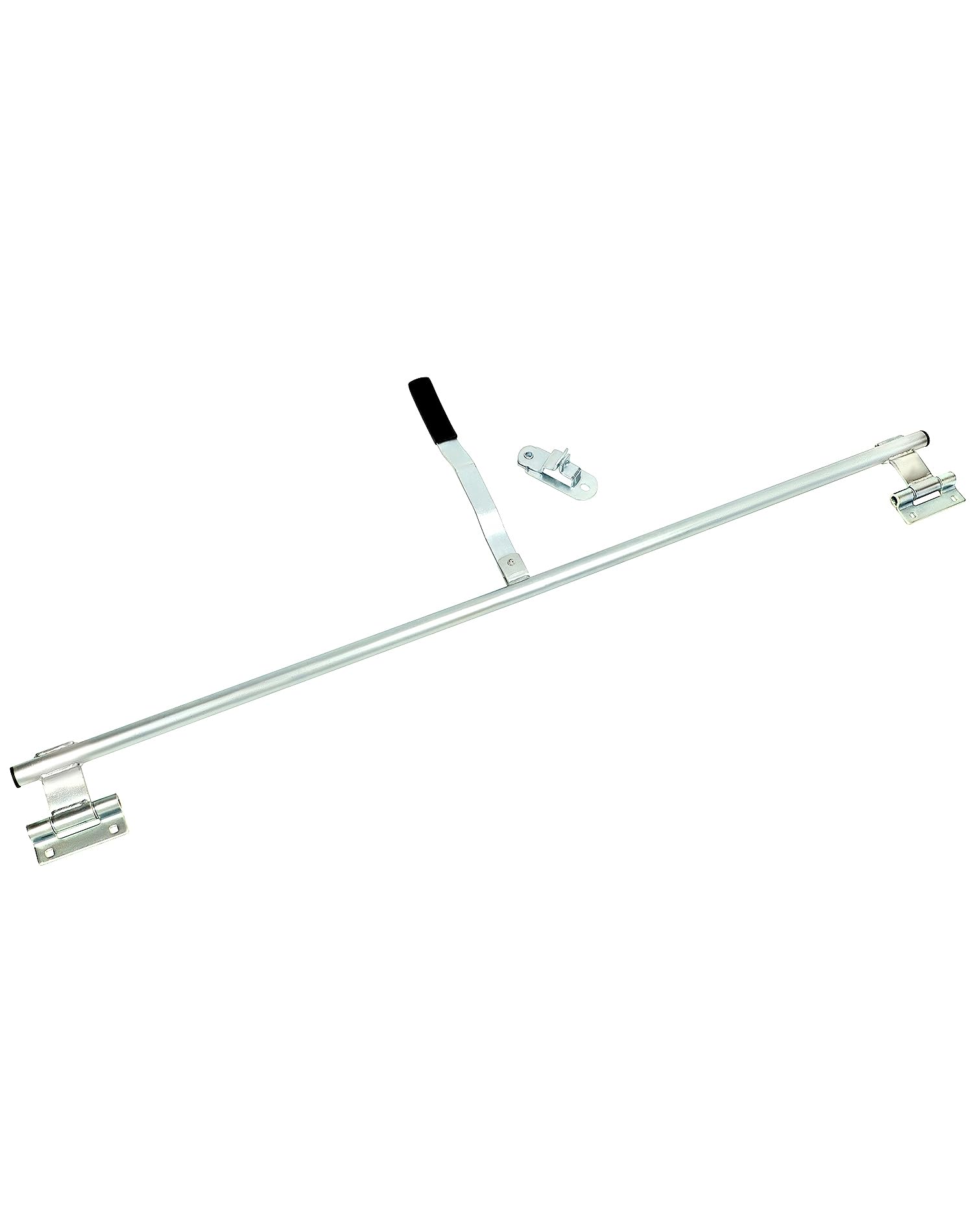 QWORK Cargo Trailer Cambar Cam Bar Lock, 45 Trailer Door Latch, Zinc Plated, Folding Ramp Door, RV Hauler, Single Hinge Point