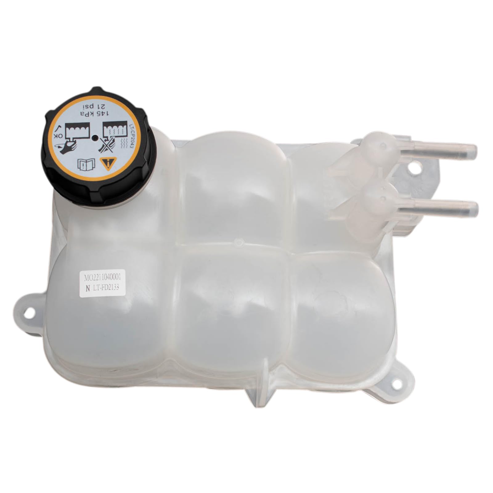 Trq Radiator Coolant Reservoir Expansion Tank Overflow Bottle Compatible With 2020-2022 Ford Explorer Police Interceptor Utility