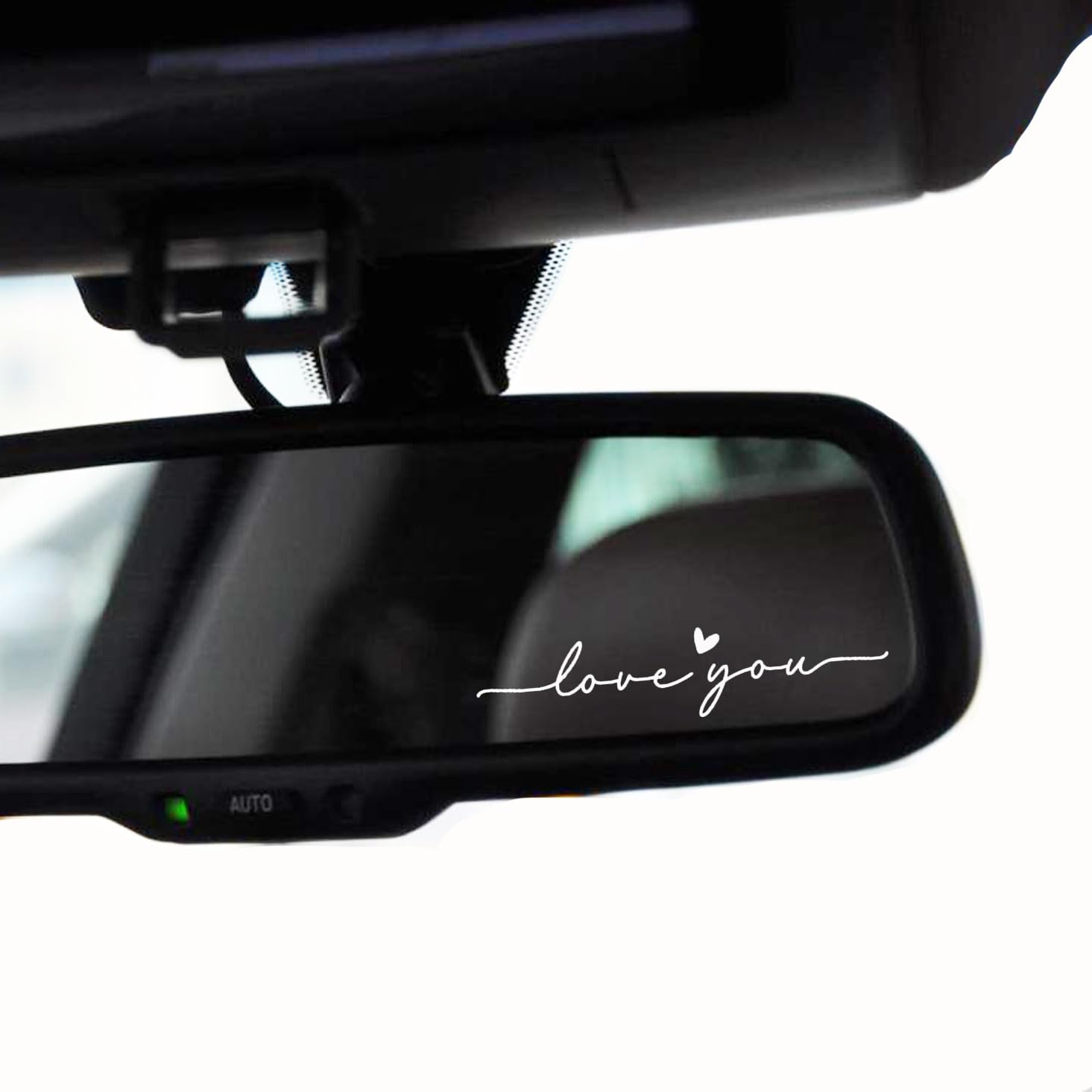 2 X Love You Rearview Mirror Decal Water Bottle Stickers Affirmation Reminder Sticker Laptop Bumper Sticker Tumbler Vinyl Sticke