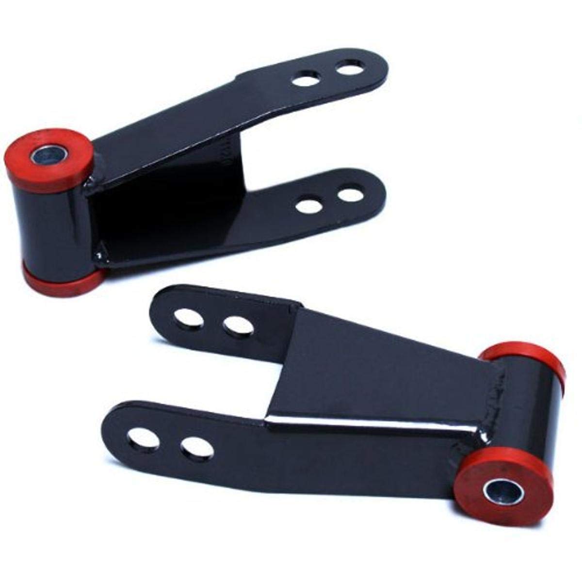 Maxtrac Suspension (410520) 2 Rear Lowering Shackle For Chevy C1500/C2500